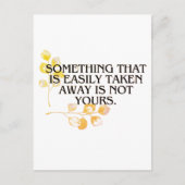 そこもしは決して君の物ではなかった ポストカード (正面)