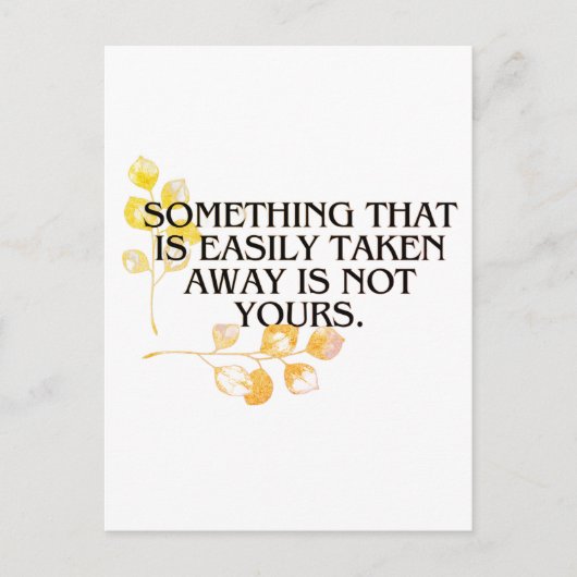 そこもしは決して君の物ではなかった ポストカード (正面)