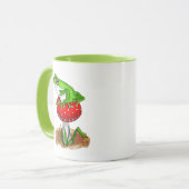 そこパーソナライズされたでフロギーになる | おもしろい Frog マグカップ (正面左)