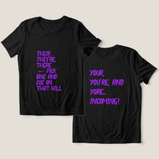 そこ、彼ら/あなたの、あなたはTシャツ トライブレンドＴシャツ