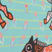 そしお洒落てスタイルよくはしゃぐ化されたシマウマ 壁紙 (縫い目)