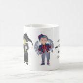 そしてあなたの子犬座も! コーヒー・マグ コーヒーマグカップ (中央)