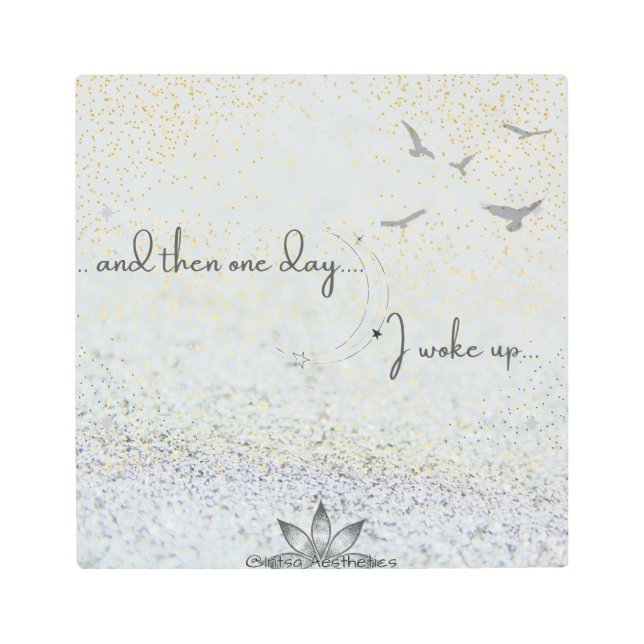 ...そしてある日のメタルウォールアート メタルプリント (正面)