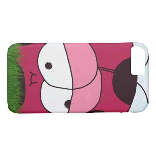 そしておもしろいぽちゃぽちゃのレディバグ Case-Mate iPhoneケース (裏面(横))