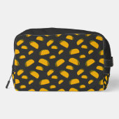 そしておもしろいクールおいしいタコス柄ダークグレー ドップキット (裏面)