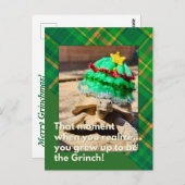 そしておもしろいフェスティバルグラインキガメのクリスマス ポストカード (正面/裏面)