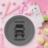 そしておもしろい倉庫クールの母親のトラック運搬船 ペーパープレート (パーティー)