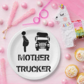 そしておもしろい倉庫クールの母親のトラック運搬船 ペーパープレート (パーティー)