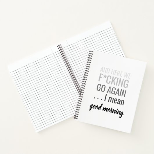 そしてここでもう一度行こうというのは、いい朝のことだ。 ノートブック (内部)