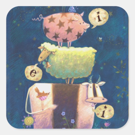 そしてこの農場で スクエアシール (正面)