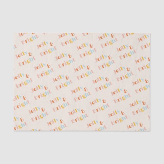 そしてすてき鮮やかなシックなクリスマス 薄葉紙 (正面)