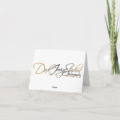 そしてすべてにおやすみなさいの子猫カード シーズンカード (裏面)