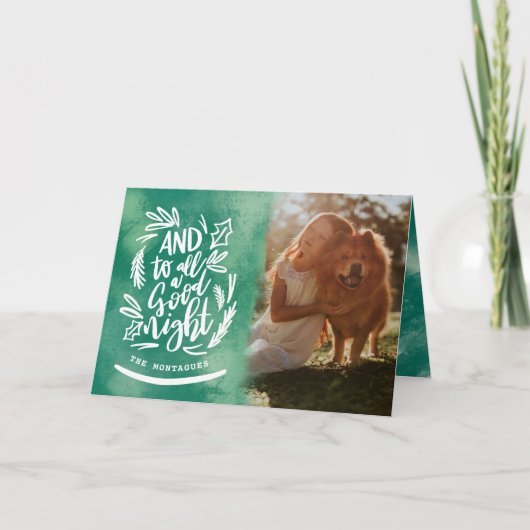 そしてすべてにおやすみなさい シーズンカード (正面)