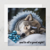 そしてすべての人々に、良い夜を 招待状 (正面/裏面)