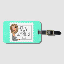 そしてそう…冒険は始まります ラゲッジタグ