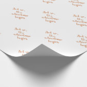 そしてそう、冒険は-旅行インスピレーションを始めます ラッピングペーパー (角)