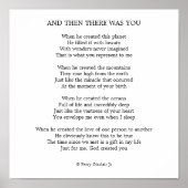 そしてそこにいた ポスター (正面)