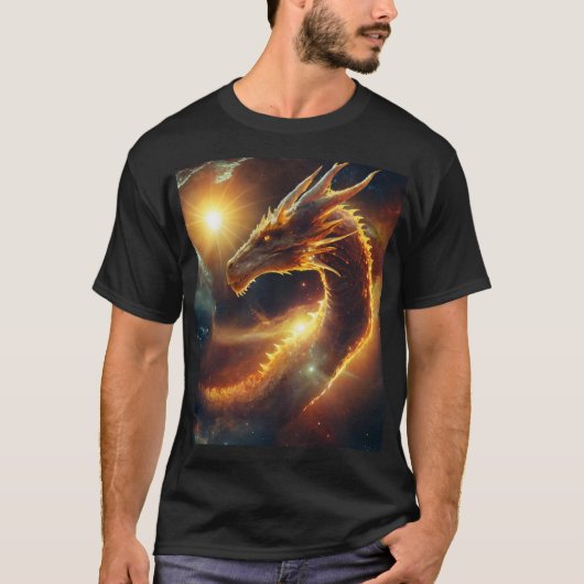 そしてはっきりしたファンタジー愛好家のための神話スタイル Tシャツ (正面)
