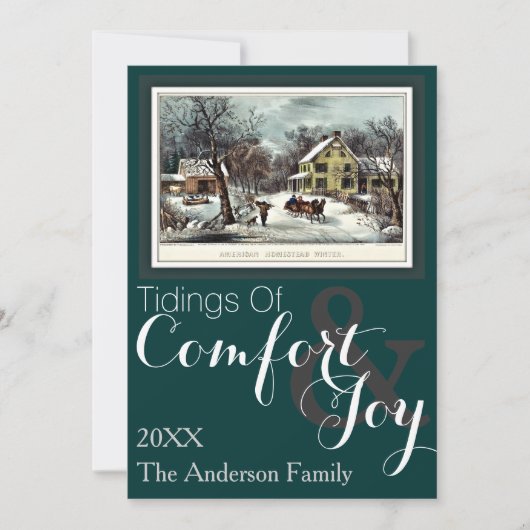 そしてアメリカのホームステッド冬 (正面)