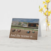 そしてウインナーは…あります カード (黄色い花)