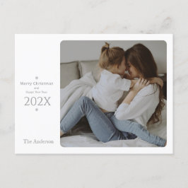 そしてエレガント上品なクリスマスと年賀状 シーズンポストカード