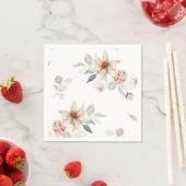 そしてエレガント時代を超越したフローラ スタンダードカクテルナプキン (インサイチュ)