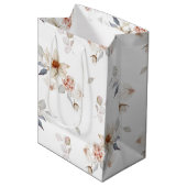 そしてエレガント時代を超越したフローラ ミディアムペーパーバッグ (正面アングル)