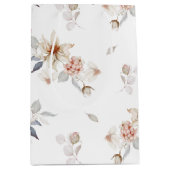 そしてエレガント時代を超越したフローラ ミディアムペーパーバッグ (正面)