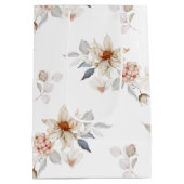 そしてエレガント時代を超越したフローラ ミディアムペーパーバッグ (裏面)