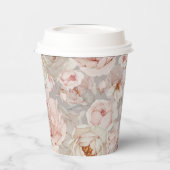 そしてエレガント時代を超越したフローラ 紙コップ (左)