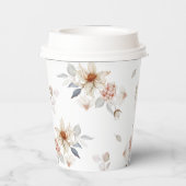 そしてエレガント時代を超越したフローラ 紙コップ (裏面)