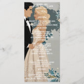 そしてエレガント時代を超越した結婚式招待状デザイン メニュー (正面)