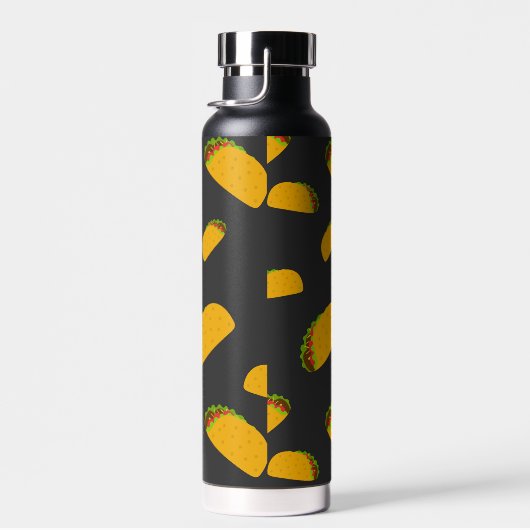 そしてカッコいいおもしろいおいしいタコ柄モノグラム ウォーターボトル (右面)