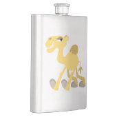 そしてカッコいい可愛い漫画のラクダクラシックフラスコ フラスク (右)