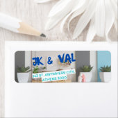 そしてカッコいい居心地の良い住所 シール (インサイチュ)