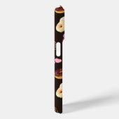 そしてカラフルおいしいドーナツとハート Case-Mate iPhoneケース (裏面 / 右)