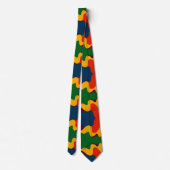 そしてカラフル印象的な ネクタイ (裏面)