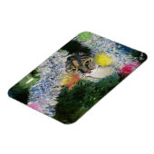 そしてクリスマスツリーの磁石の中の猫 マグネット (左側)