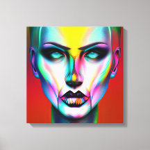 そしてクール不気味なカラフル両性ロボット