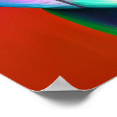 そしてクール不気味なカラフル両性ロボット ポスター (角)