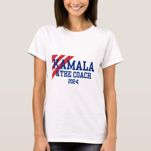 そしてコーチ2024 Kamala Harris Tim Walz Tシャツ (正面)