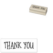 そしてスタイリッシュおもしろいありがとう ラバースタンプ (押印)