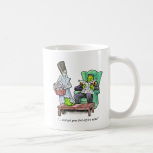 「。..そしてテーブルから足を取り出せ！」 コーヒーマグカップ