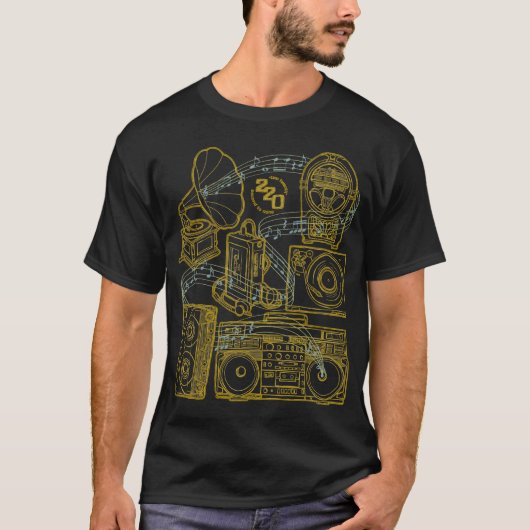 そしてビートは続きます Tシャツ (正面)