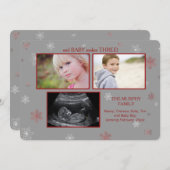 そしてベビーが3回の休日妊娠を発表 シーズンカード (正面/裏面)