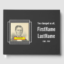 そしてミニマル悲しいメモリアルのゲストブック