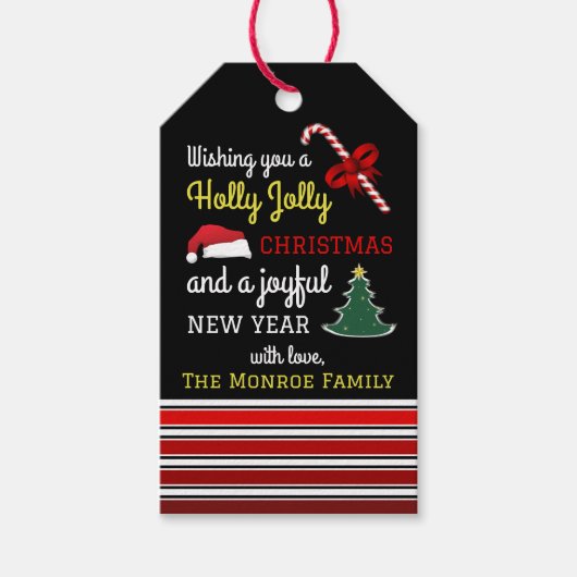 そしてメリークリスマスは明るく ギフトタグ (正面)