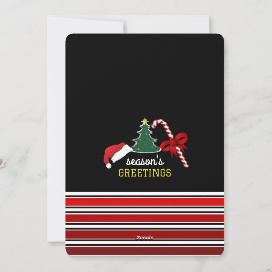 そしてメリークリスマスは明るく シーズンカード (裏面)