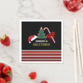 そしてメリークリスマスは明るく スタンダードカクテルナプキン (インサイチュ)