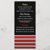 そしてメリークリスマスは明るく メニュー (裏面)